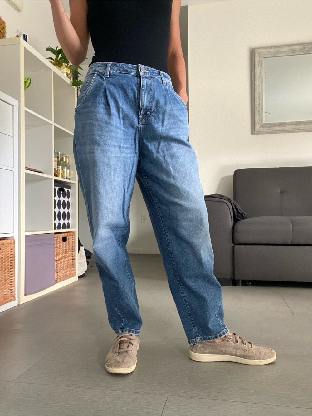 Italian brand Sedna - Classic Relaxed Fit Blue Jeans